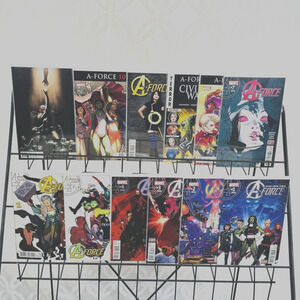 A-Force 1-10 & Variants‎ 8-9 Lot Rahzzah Ft Shuri Variant